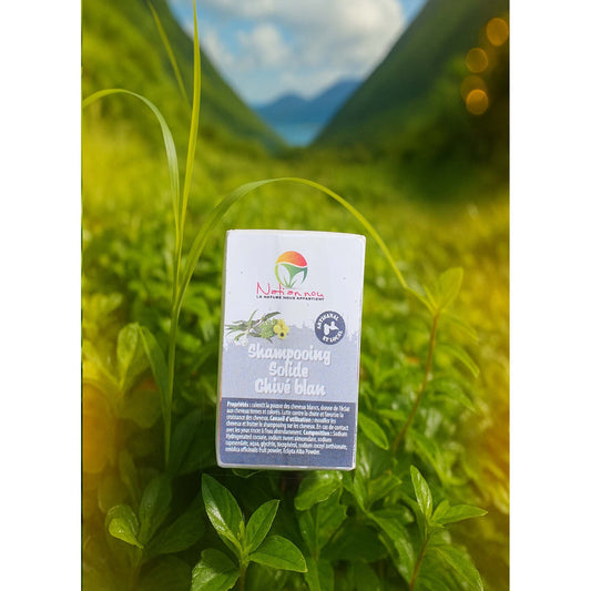 Shampooing solide spécial cheveux blancs 100g